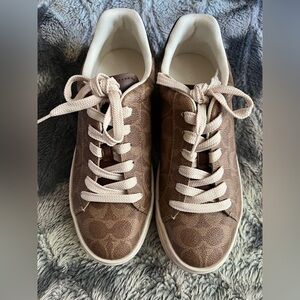 NEW Coach canvas women’s sneakers